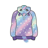 Halloween Menschen Hoodie - Einhorn
