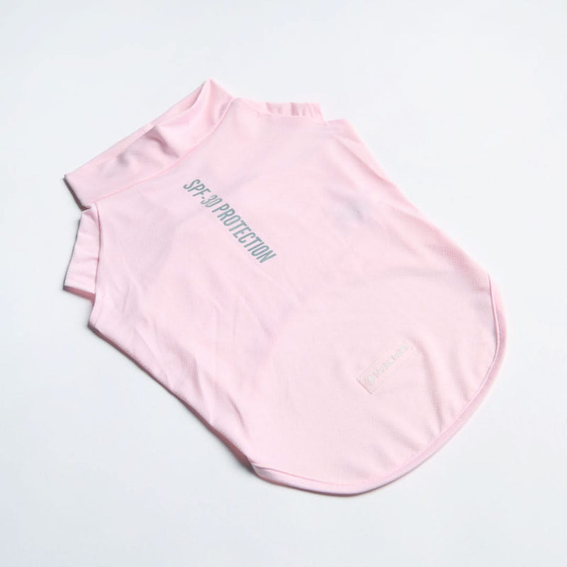Sunblock Hunde-T-Shirt - Hellrosa