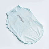 Sunblock Hunde-T-Shirt - Hellblau