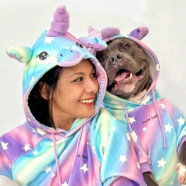 Halloween Menschen Hoodie - Einhorn