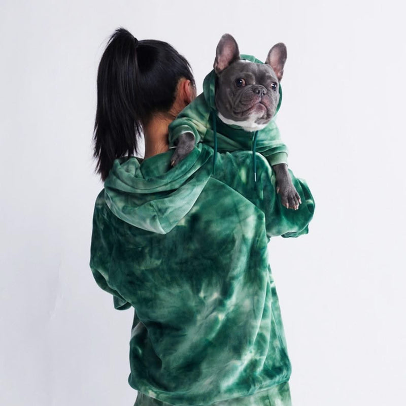 Velvet Human Kapuzenpullover - Smaragdgrün