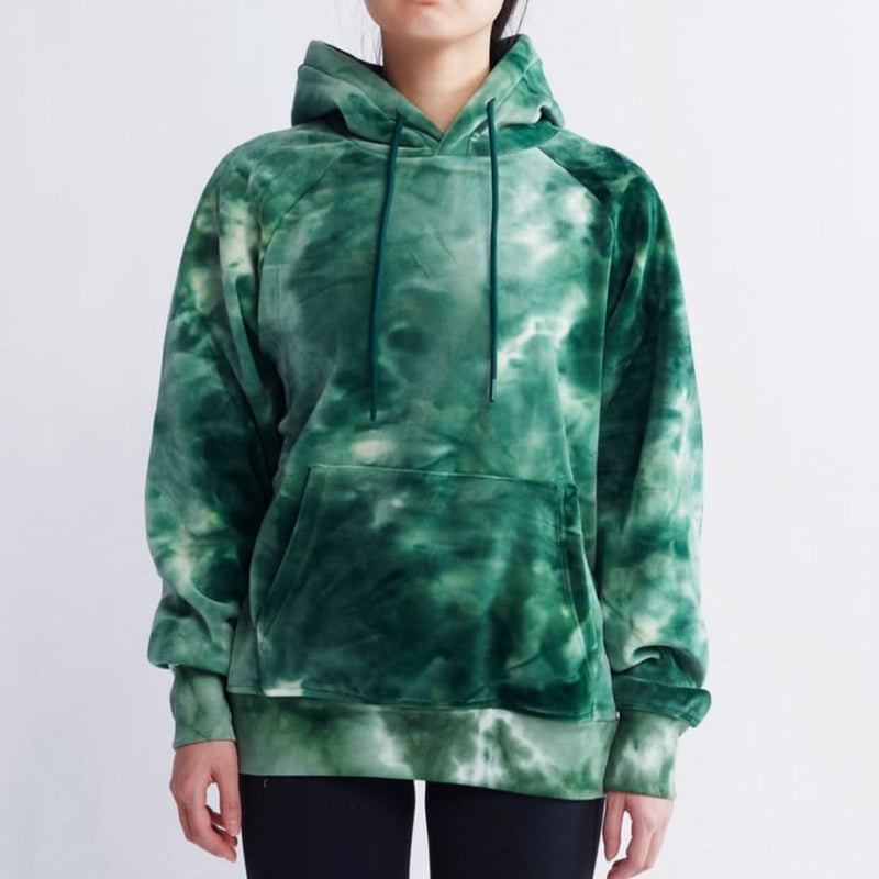 Velvet Human Kapuzenpullover - Smaragdgrün