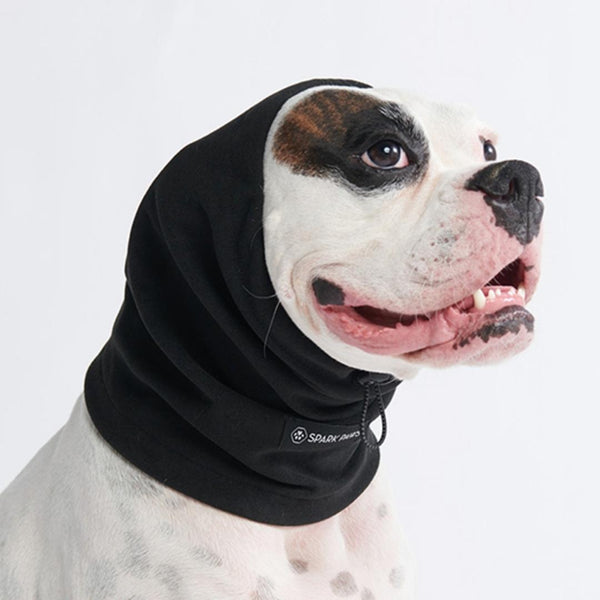 Beruhigender Hund-Ohrenschützer gegen Angst - Schwarz