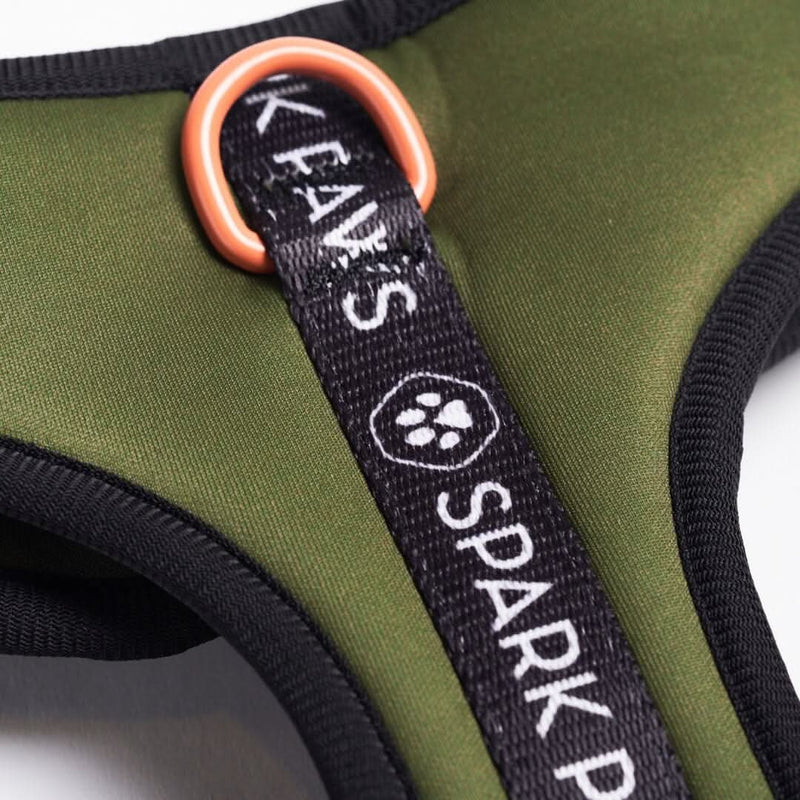 Superweiches Activewear Hundegeschirr - Grün