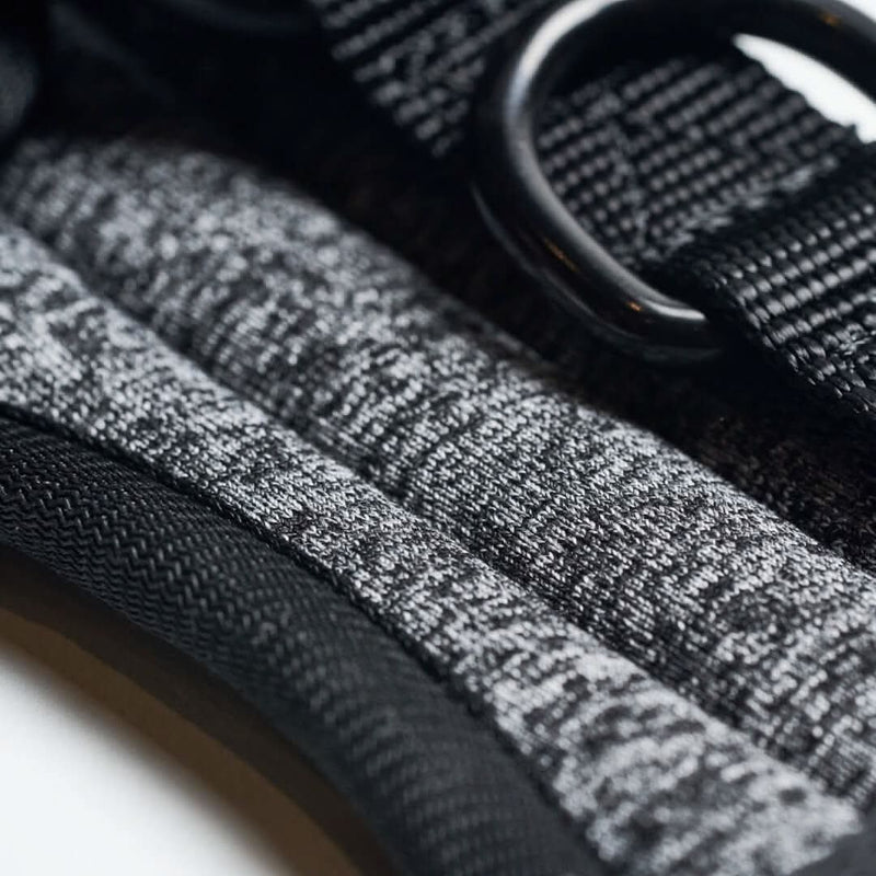Superweiches Activewear Hundegeschirr - Grau