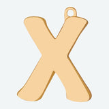 Hundeschmuck Buchstabenanhänger - X