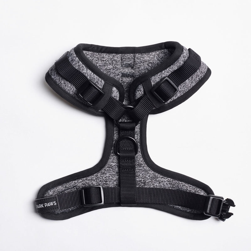 Superweiches Activewear Hundegeschirr - Grau