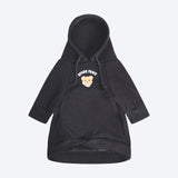 Kaputter Teddybär Hunde Hoodie - Schwarz