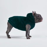 Teddy Sherpa Hundejacke - Tannengrün