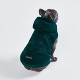 Teddy Sherpa Hundejacke - Tannengrün