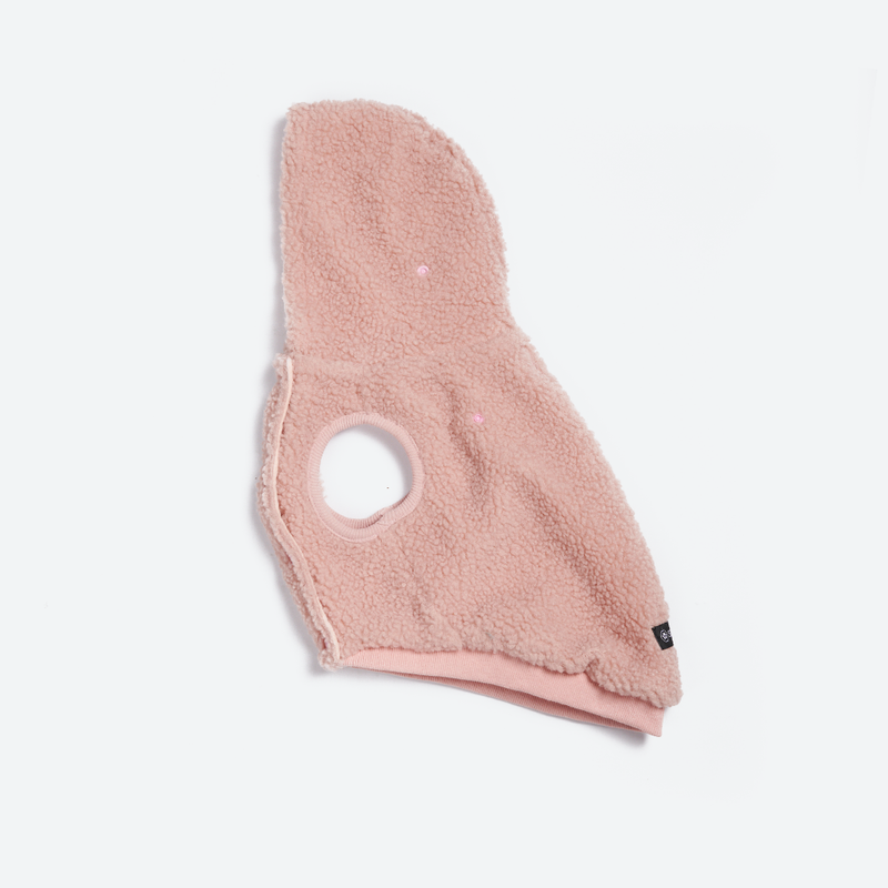Teddy Sherpa Hundejacke - Rosa